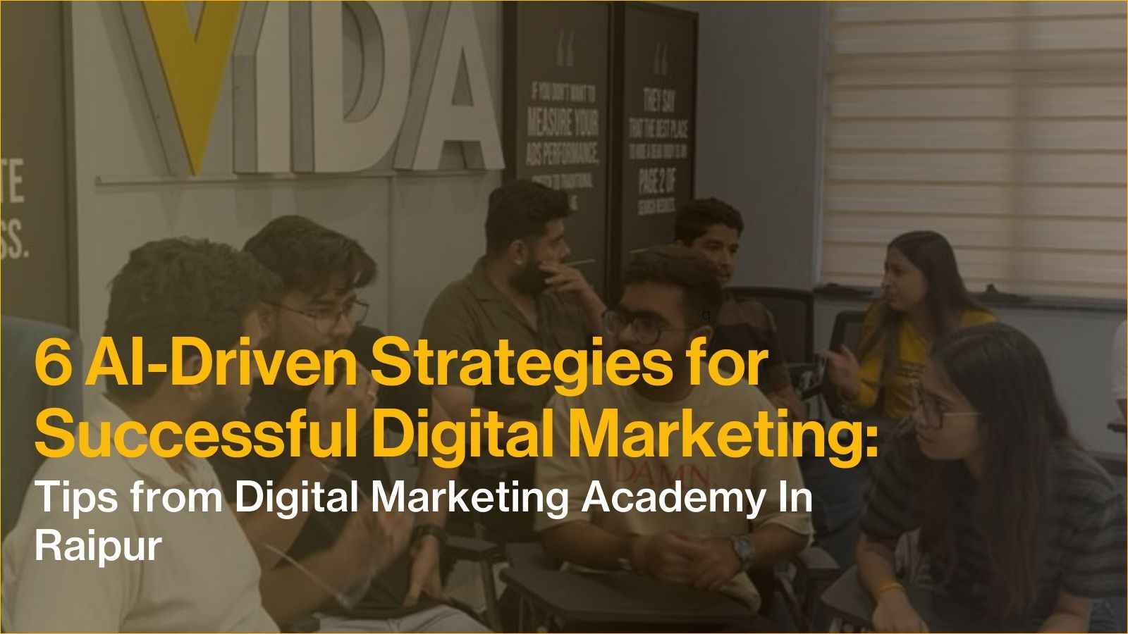 Vida - Digital marketing course in Raipur | Digital marketing Institute in Raipur